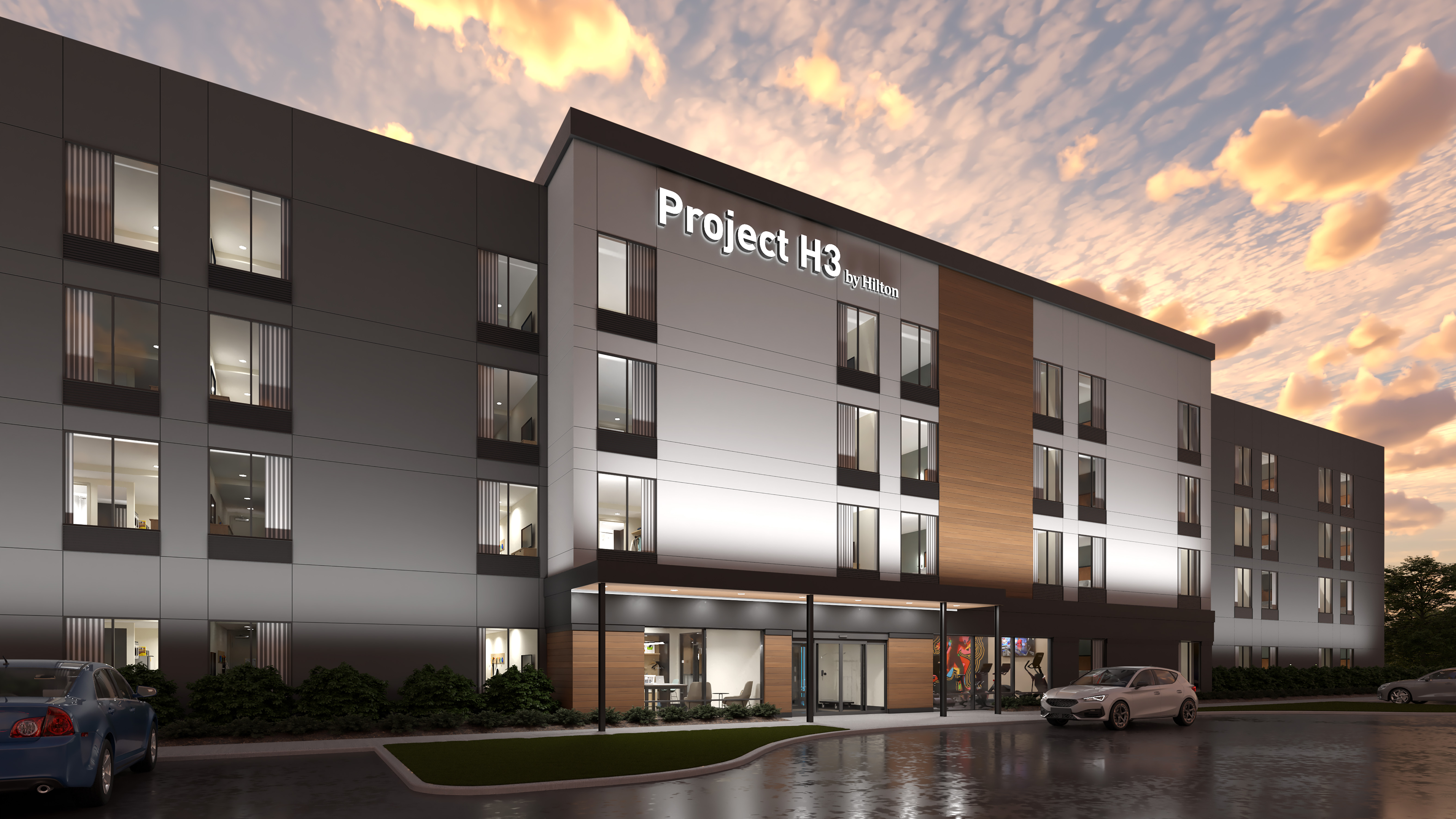 Photo of: Hilton Project H3 Rendering