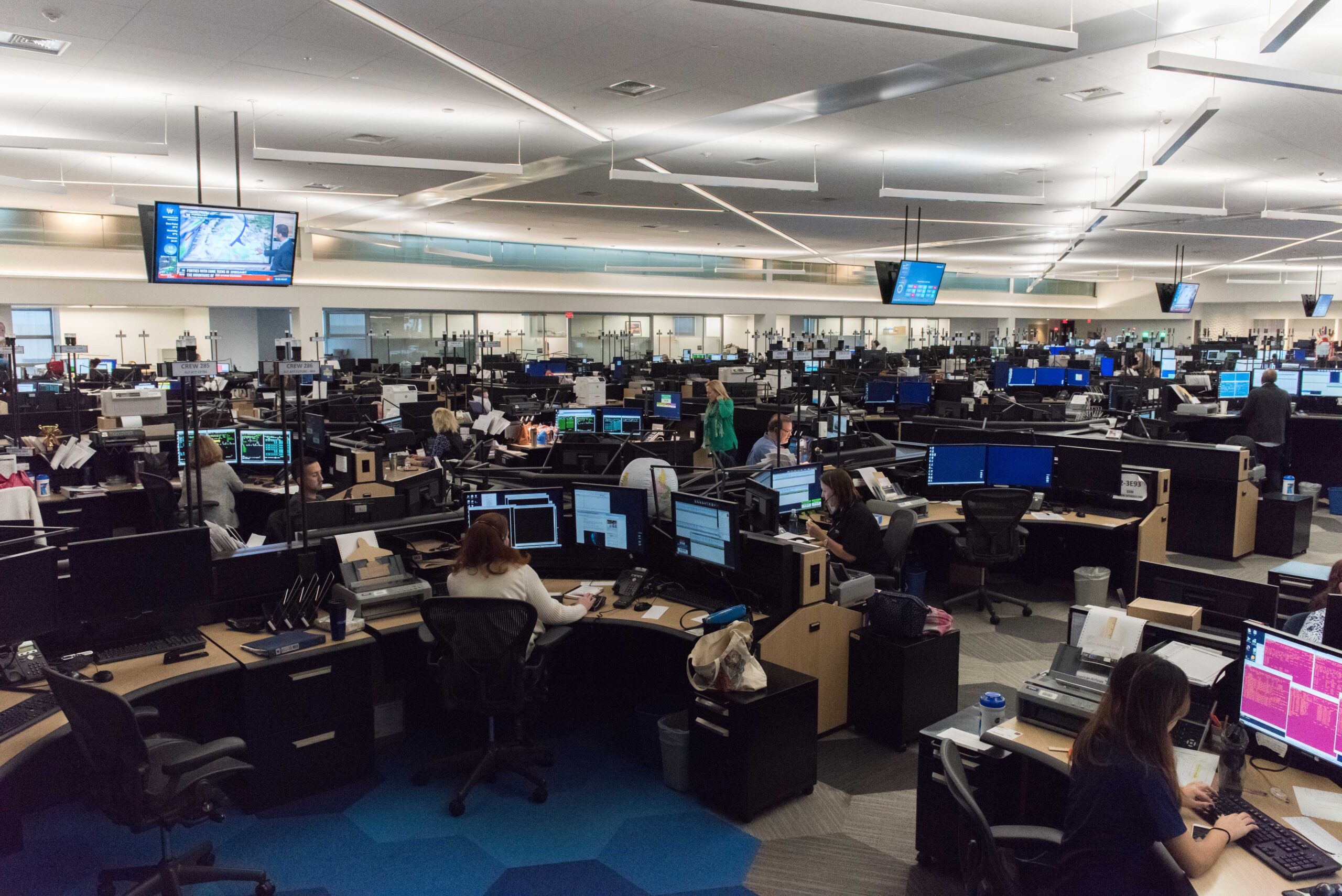 Photo of: American Airlines Integrated Operating Center // American Airlines