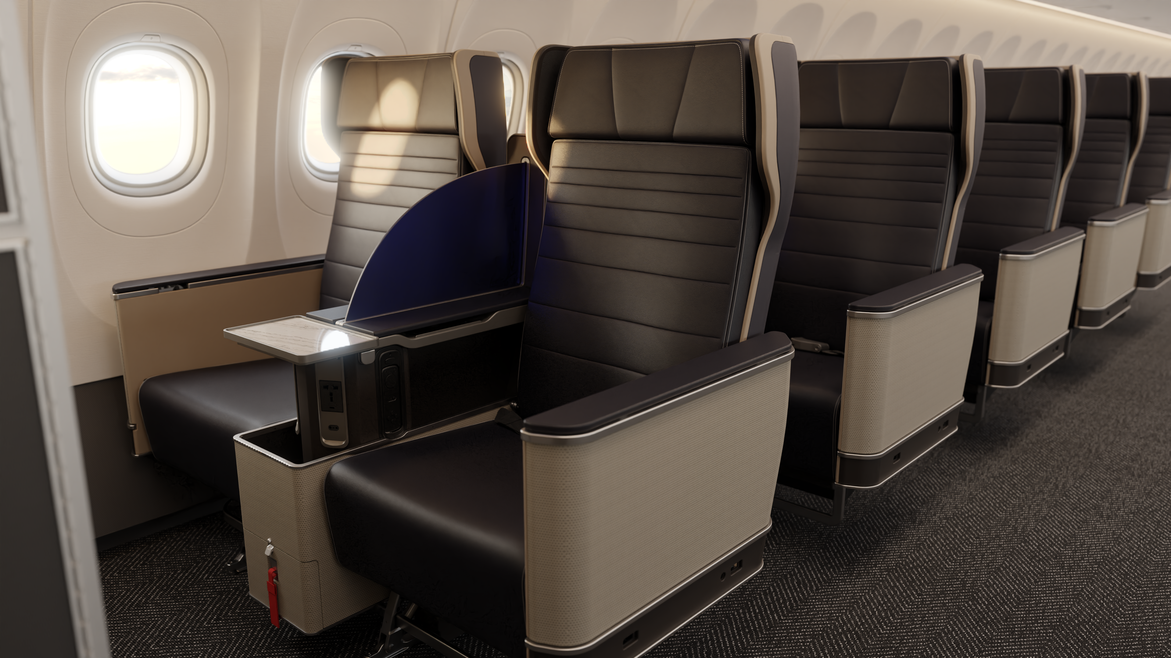 Photo of: New United Domestic First Class // United