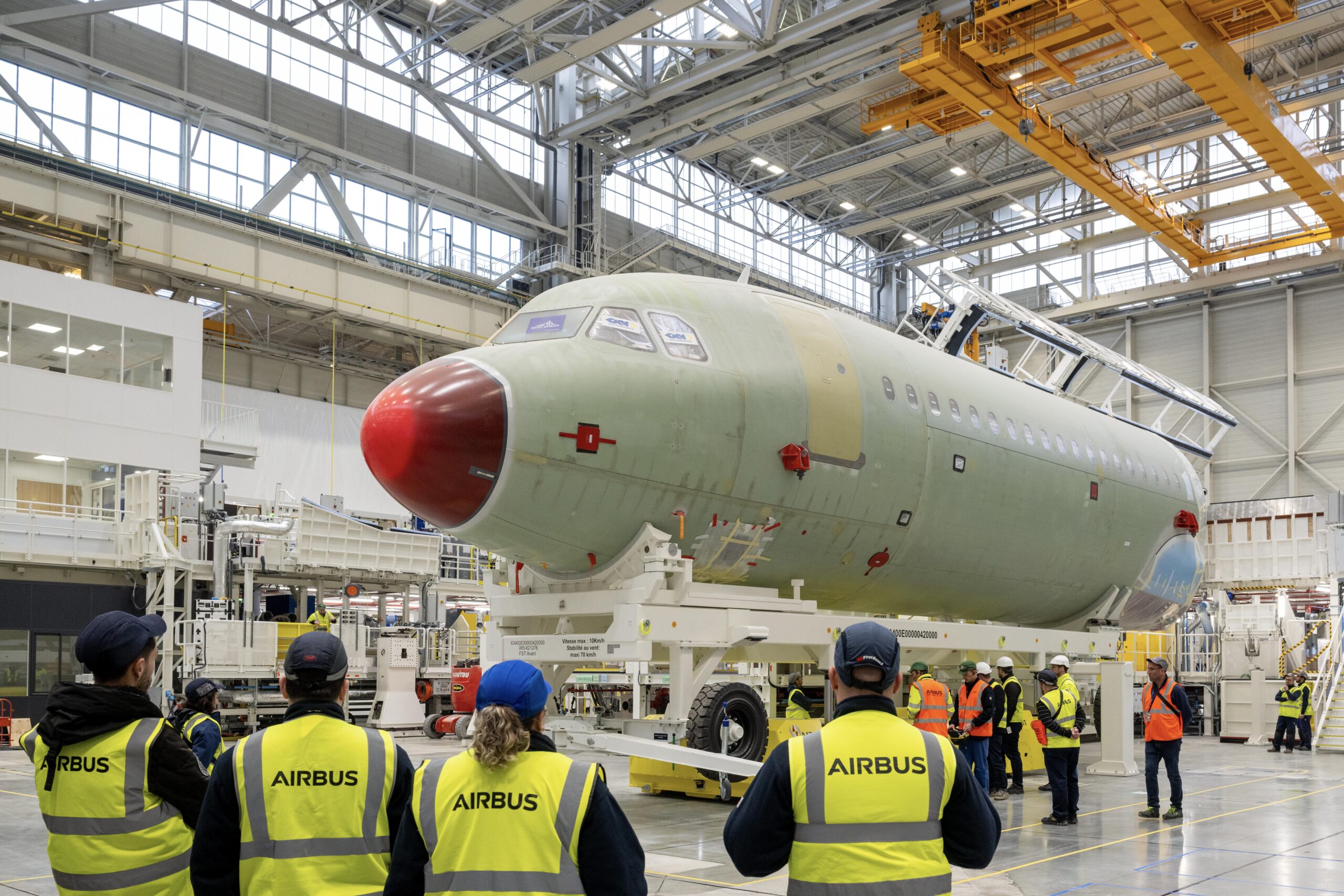 Airbus Inaugurates A320 Final Assembly Line In Toulouse
