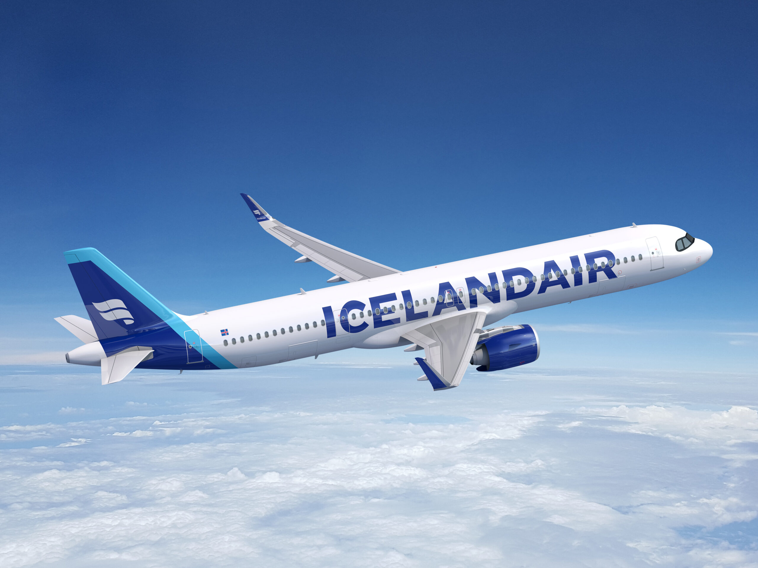 Photo of: Icelandair Airbus A321XLR // Airbus