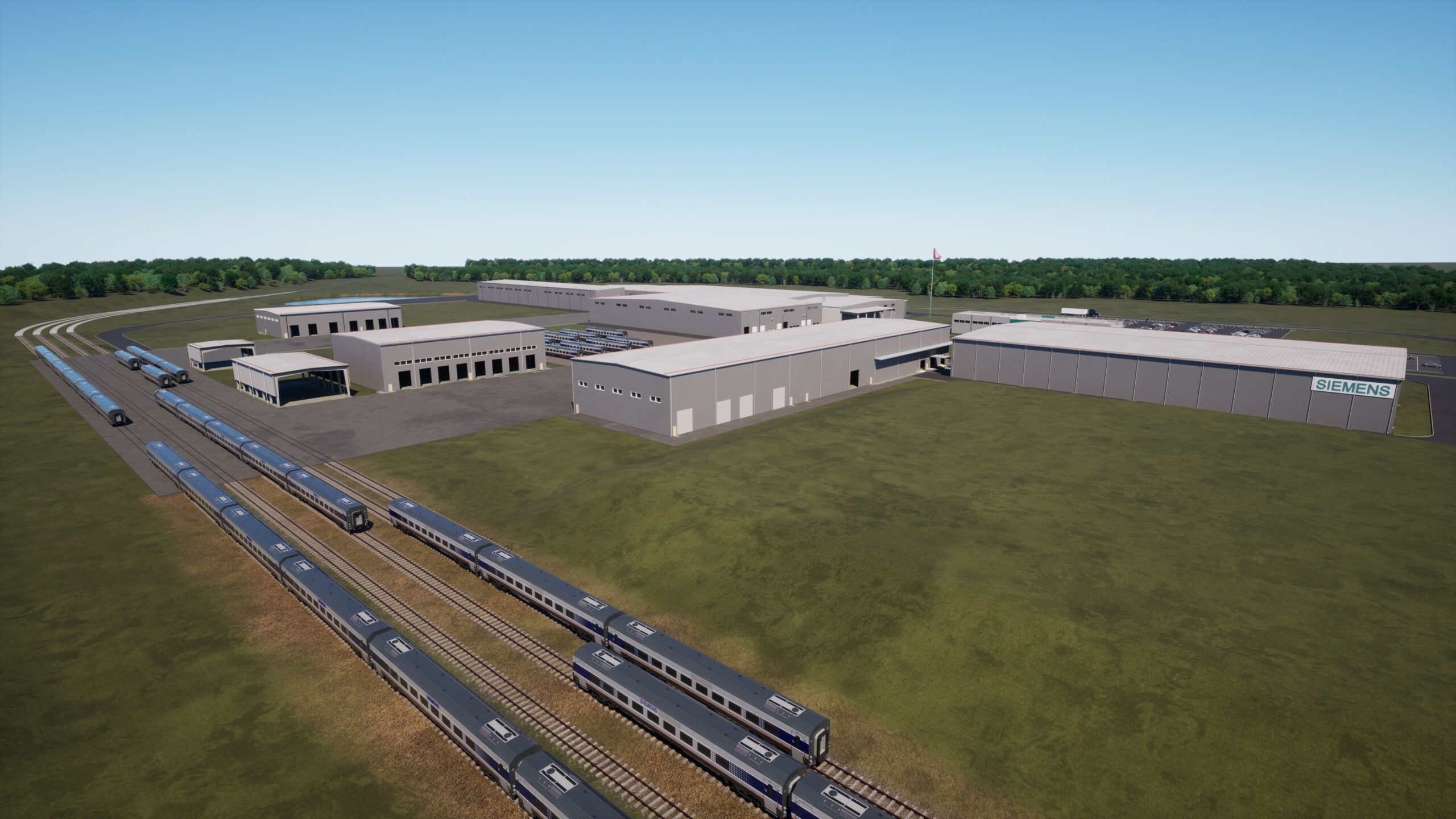 Siemens Mobility Breaks Ground On New Rail Factory