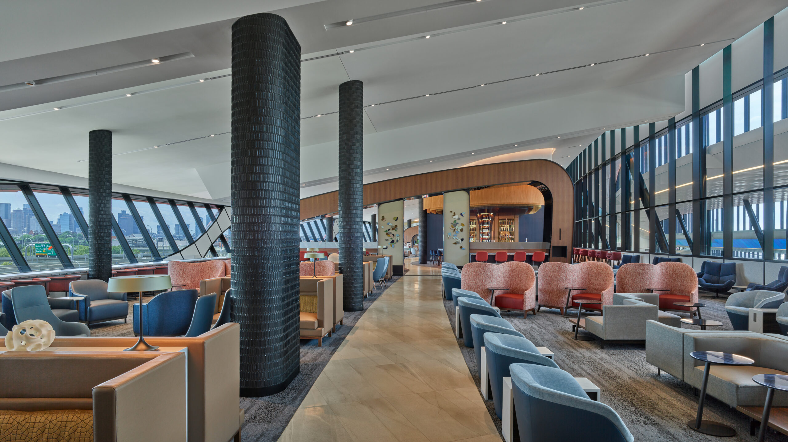 Photo of: Delta Sky Club Boston Logan Terminal E // Delta