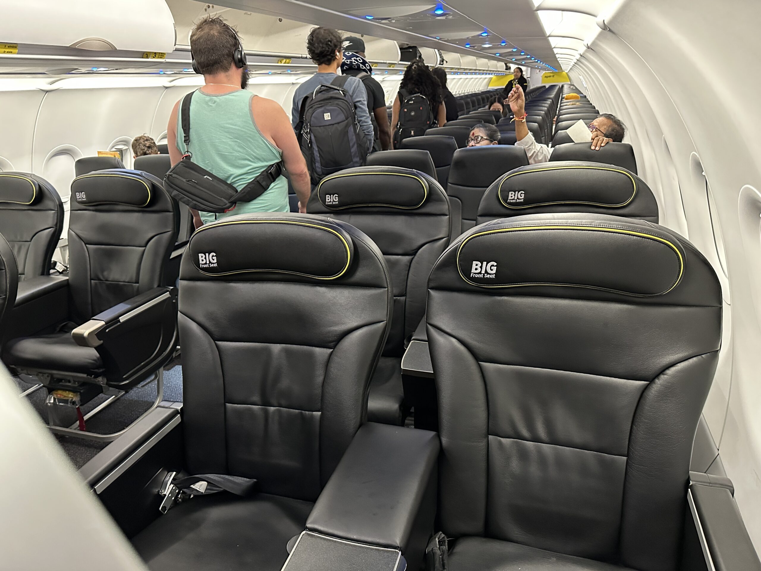 Review: Spirit Airlines A320neo Big Front Seat