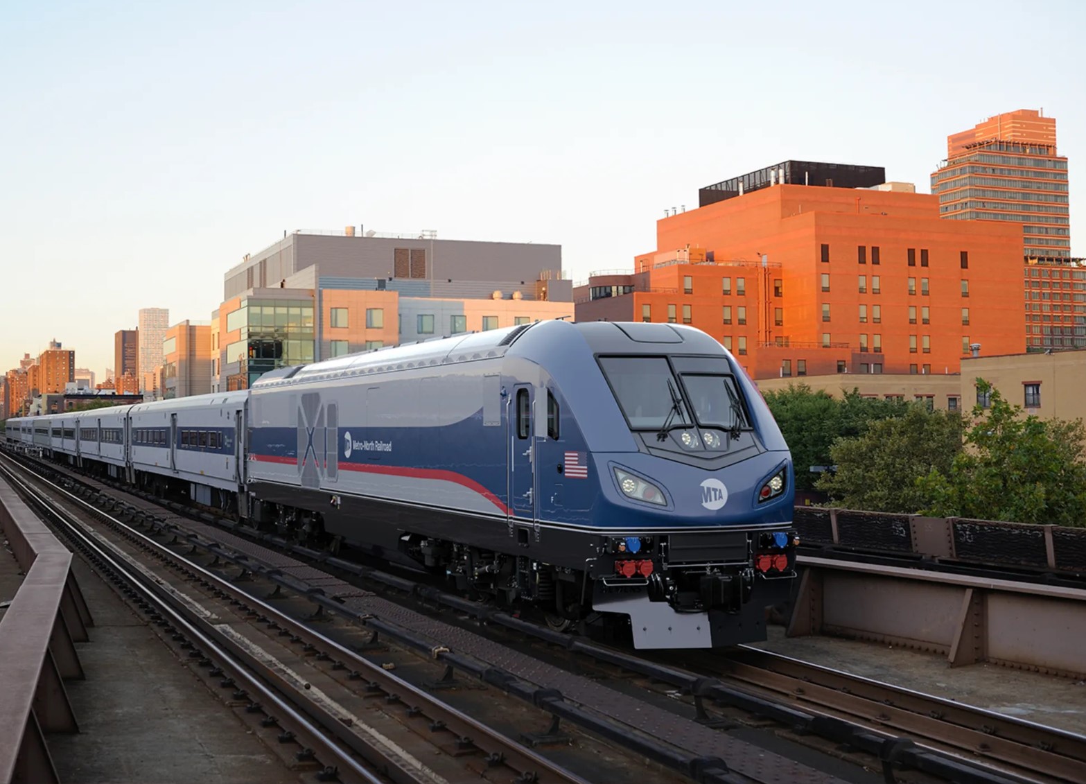 Photo of: Siemens Locomotive Rendering MTA // Siemens