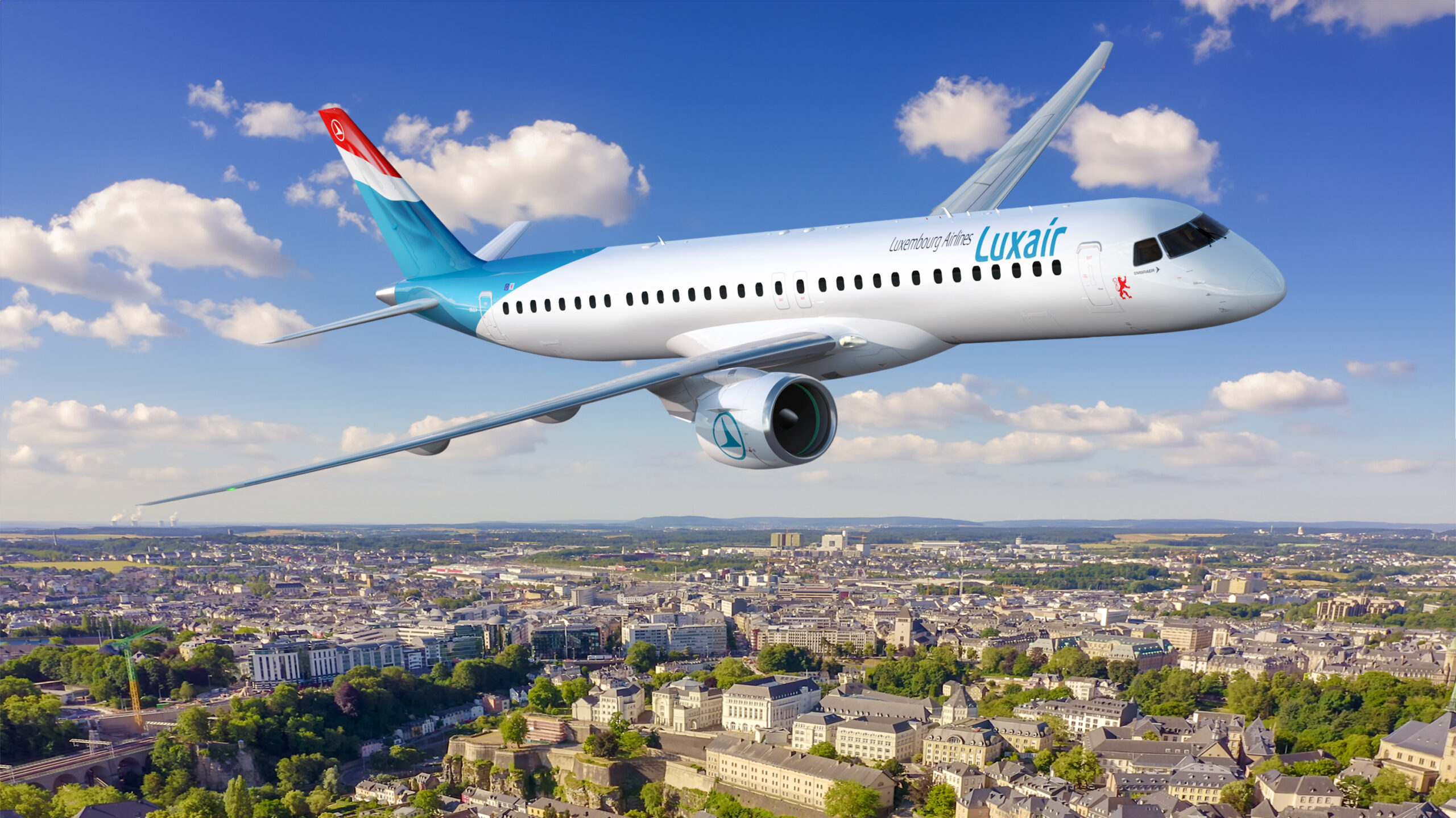 Luxair Orders Embraer E195E2 Aircraft