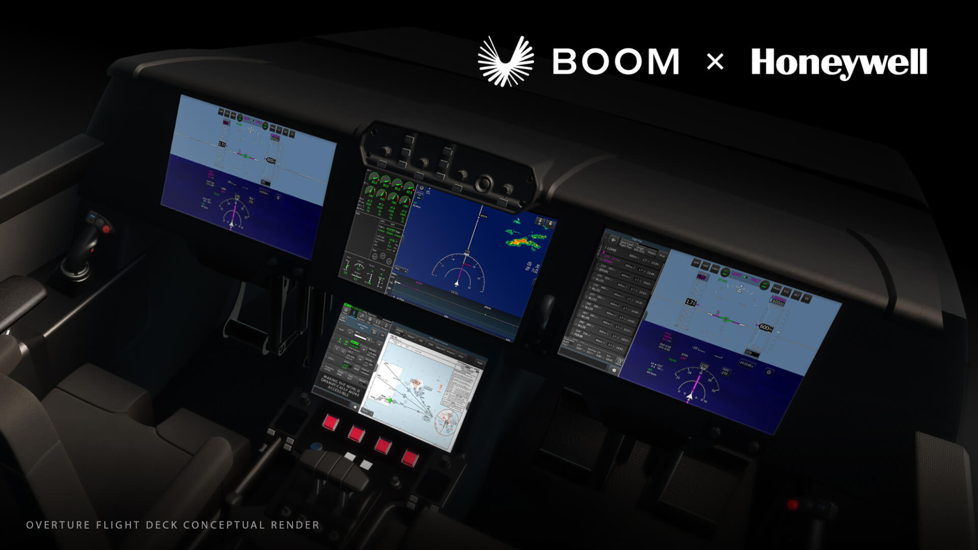 Boom Supersonic Reveals Flight Deck Renderings