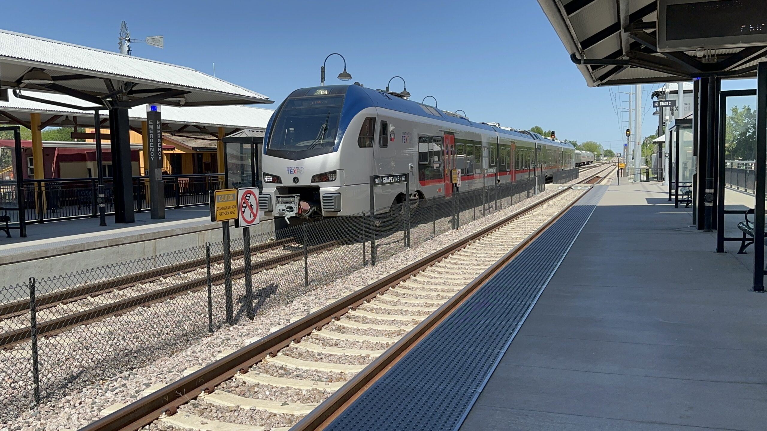 Dallas DART Silver Line Trains Begin Testing