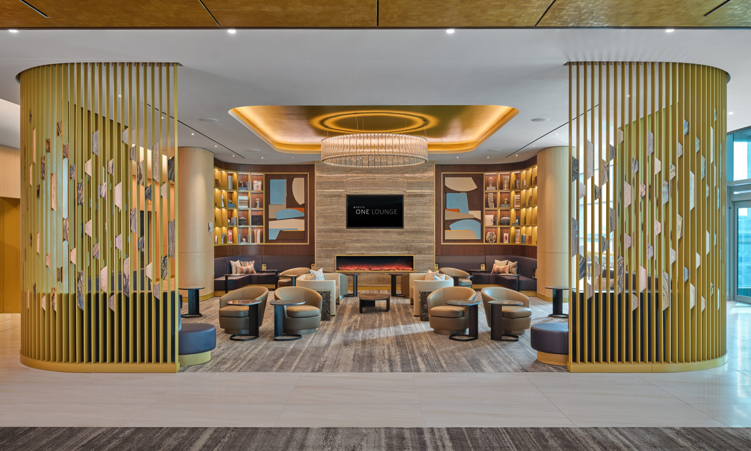 Delta One Lounge Opens In New York JFK International Airport