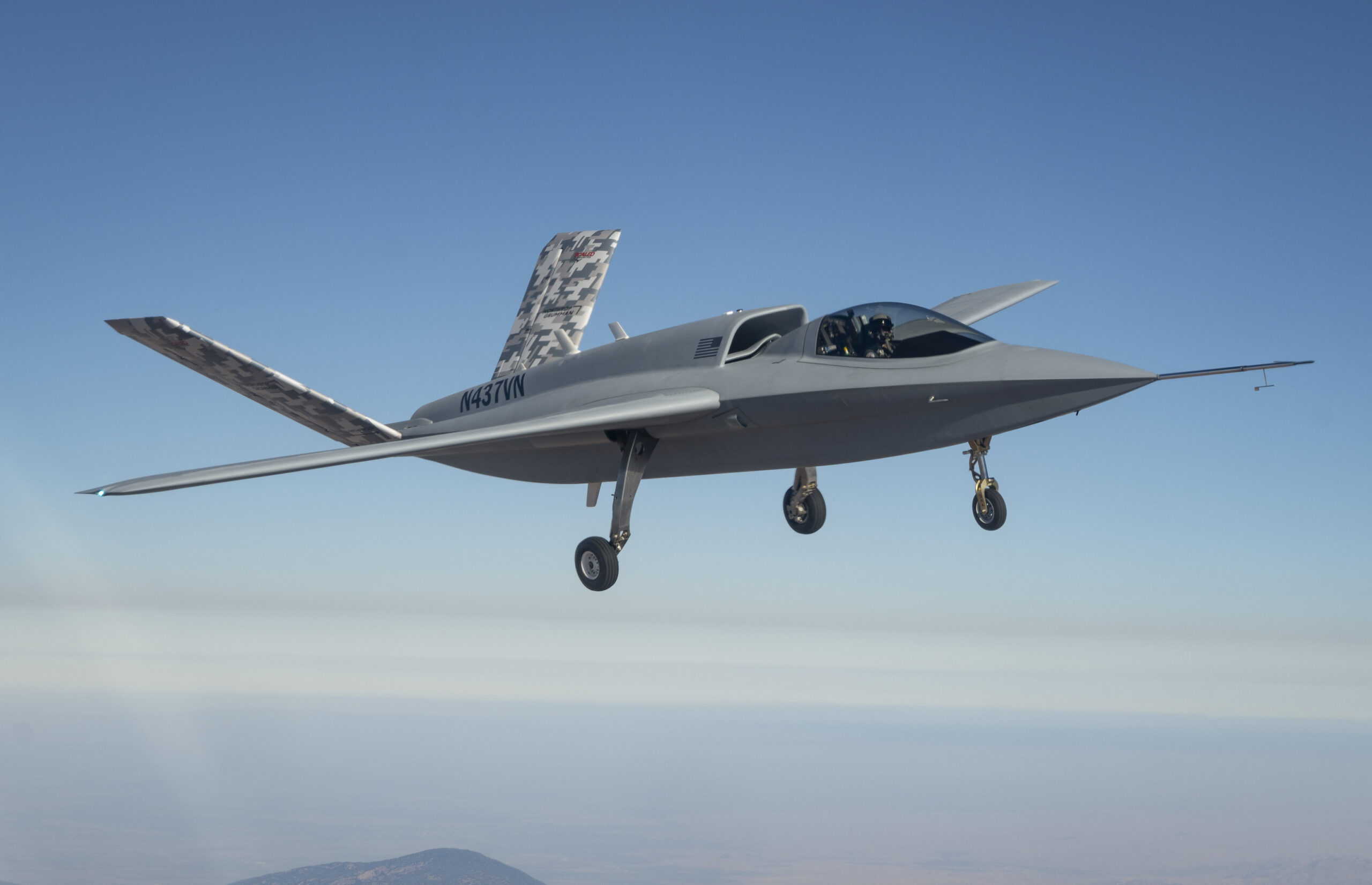 Scaled Composites Model 437 technology demonstrator Photo Credit: Northrop Grumman